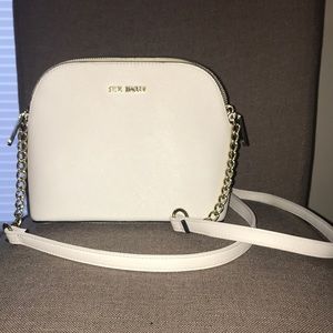 Steve Madden White Cross Body